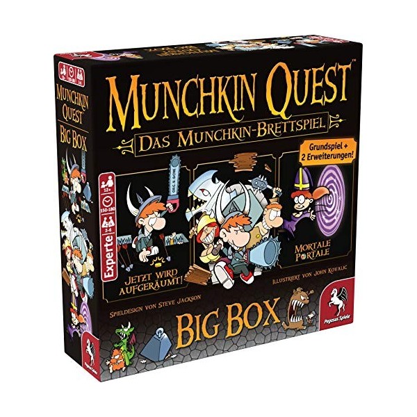 Munchkin Quest: Das Brettspiel, 2. Edition