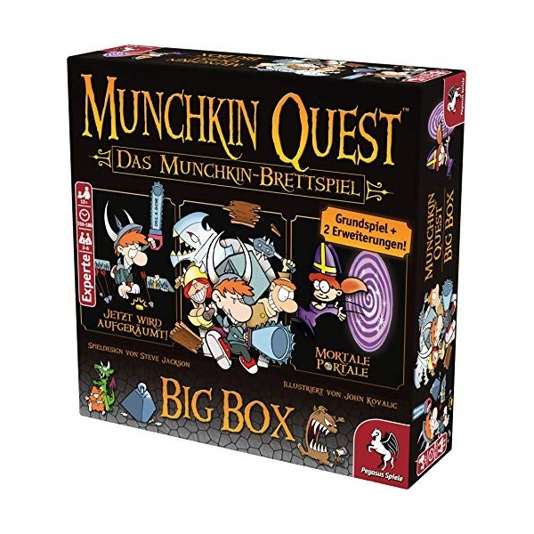 Munchkin Quest: Das Brettspiel, 2. Edition