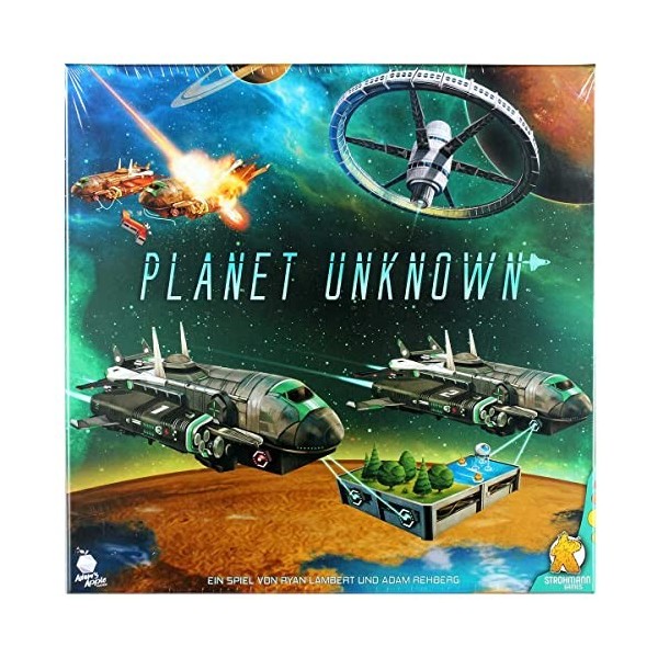 Strohmann Games- Planet Unknown Jeux de connaisseurs, STR23003