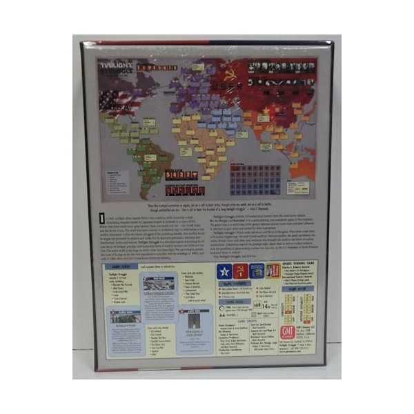 GMT Games GMT0510 Twilight Struggle the Cold War 1945-1989 Deluxe Edition Board Game