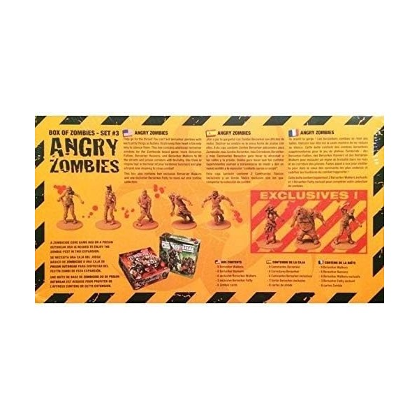 Guillotine Games - 331537 - Zombicide - Angry Zombies