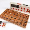 Rombol Wooden Hus Bao Game with Semi-Precious Stones