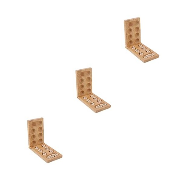 ibasenice Jouets De Puzzle 5 Pcs Stratégie Partie Logique Afrique Formation Penser Âges Adulte Joueur Quotidien Plateau Pliab