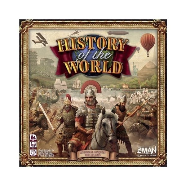 Z - Man Games ZM005 Histoire du Monde, Multicolore - Version Anglaise