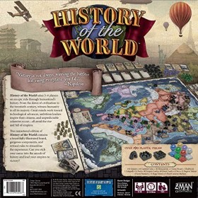 Z - Man Games ZM005&nbsp;Histoire du Monde, Multicolore - Version Anglaise