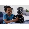 Marvel Peluche Black Panther Cœur de Wakanda 28 cm avec lumières et sons, à collectionner, Jouet Enfant, Dès 3 ans, HJM24