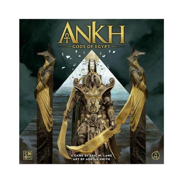 Asmodee Cool Mini Or Not, Ankh Gods of Egypt, Board Game, 2 + Players, Ages 14+, 90 Minutes Playing Time