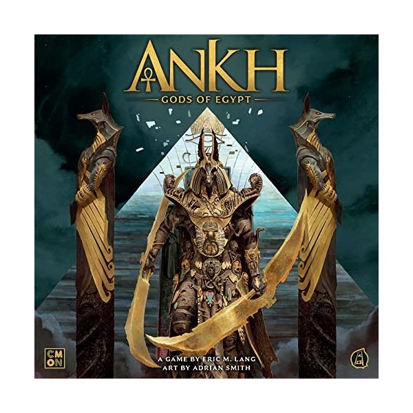 Asmodee Cool Mini Or Not, Ankh Gods of Egypt, Board Game, 2 + Players, Ages 14+, 90 Minutes Playing Time