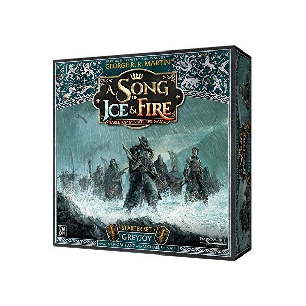 A Song of Ice and Fire - Jeu de figurines Greyjoy - Jeu de stratégie pour adultes, à partir de 14 ans, 2 joueurs, 45 à 60 min