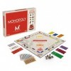 Hasbro - B06221010 - Jeu De Plateau - Monopoly Vintage 80 Ans