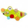 Generico Plateau de Jeu Bois, Interaction Parent-Enfant Multicolore Apprentissage Compétence Jouet Puzzle Jouet Aides pédagog