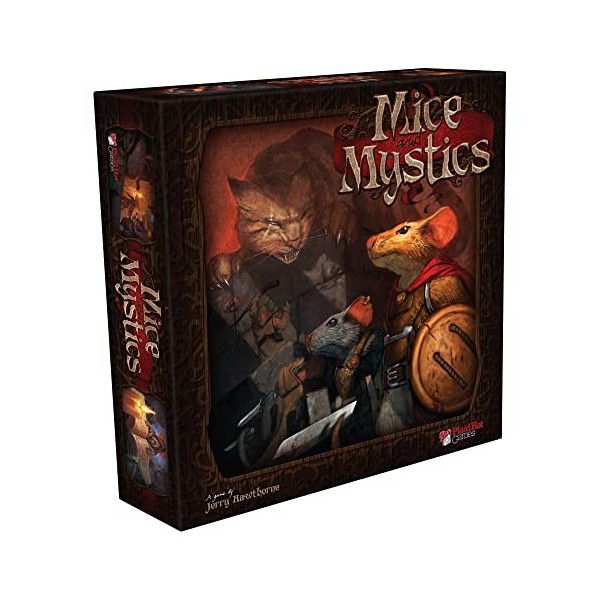 Plaid Hat Games Mice and Mystics Board Game, Red