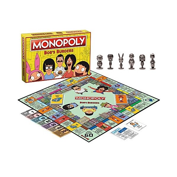 Bobs Burgers Edition Monopoly Jeu De Société