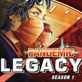 Asmodee Italia 8386&nbsp;Pandemic Legacy&nbsp;–&nbsp;Jeu de société - Édition Italienne, Rouge français Non Garanti 