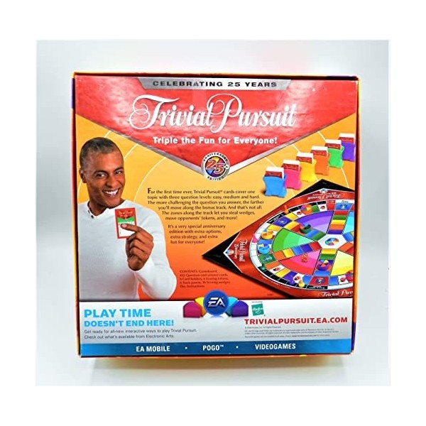 Trivial Pursuit 25th Anniversary Edition by Hasbro