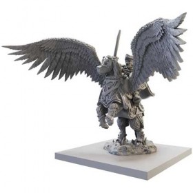 Mantic Games Kings of War 3E : Halfling - Général sur Aralez ailé