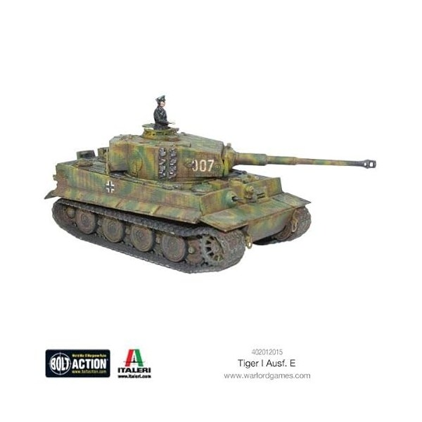 Warlord Games WGB-WM-508, Tiger I Ausf.E, Bolt Action Wargaming Model by Bolt Action