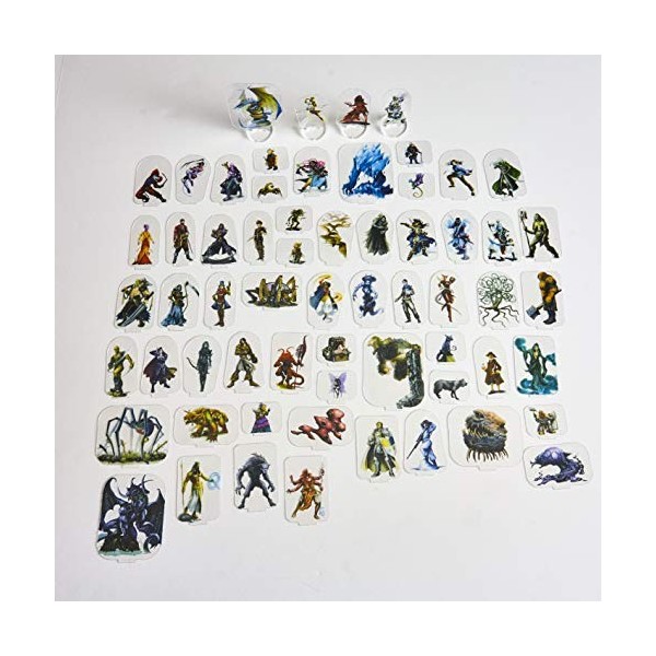 Arcknight Figurines plates en plastique échantillon de jeux légendaires 