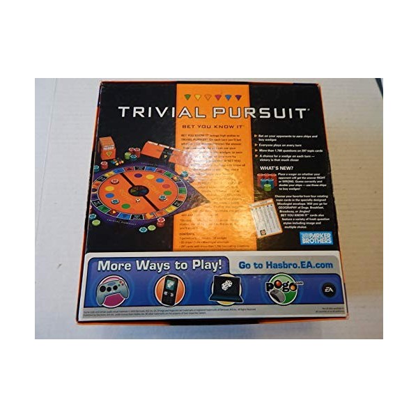 Trivial Pursuit Bet You Know It! [Canadian Edition]