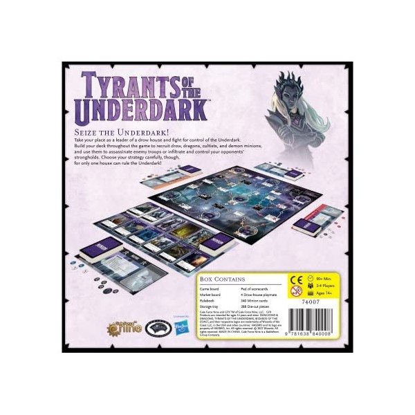 Gale Force Nine - D&D Tyrants of the Underdark Board Game 2021 