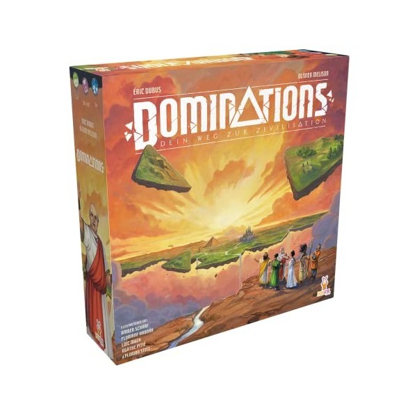 Asmodee | Holy Grail Games | Dominations | Jeu dexperts | Jeu de stratégie | 2 à 4 Joueurs | À partir de 13 Ans | 90 Minutes