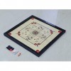 ONLINE SHOPPERS DELIGHT LTD Tournament Ply Carrom Jeu de société en bois avec pièces de monnaie, poudre et maillet