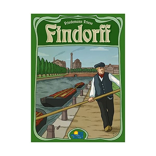 Findorff – Jeu de construction urbaine, Rio Grande Games, jeu de stratégie à Brême 1803-1916, ville natale de Friendemann Fri