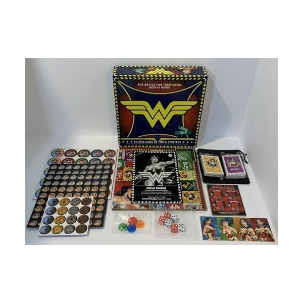 Aquarius 98010 Wonder_Woman Licensed Board Game