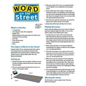 Word sur la rue Jeu, OBG1793 - Version Anglaise