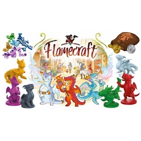 Lucky Duck Games FLAMECRAFT - Édition Deluxe - Version française, JDPLDG080_2 