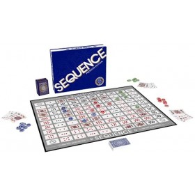 Sequence Premium Edition – Superbe ensemble avec planche géante 51,4 x 66,7 cm , jetons exclusifs et cartes de luxe par Goli