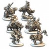 Awaken Realms Tainted Grail Mounted Heroes Miniatures Component Upgrade,Jeu de stratégie de survie,Jeu de fantaisie pour adul