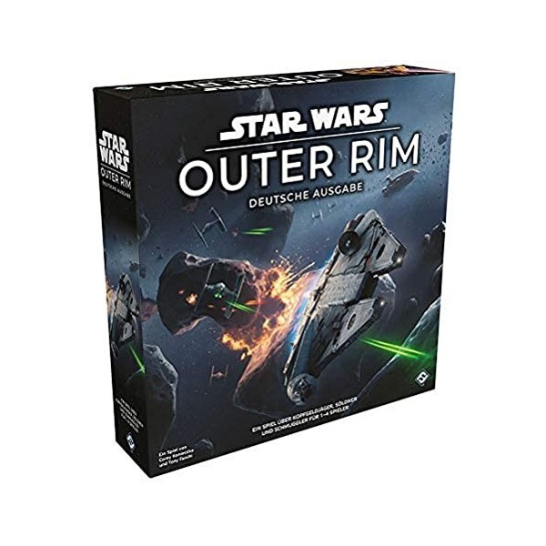 Asmodee Star Wars : Outer Rim, Jeu de stratégie, Jeu dexperts, Allemand