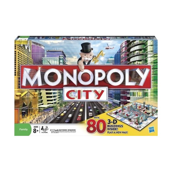 Hasbro - Jeux de Société - Monopolis City - Langue: anglais