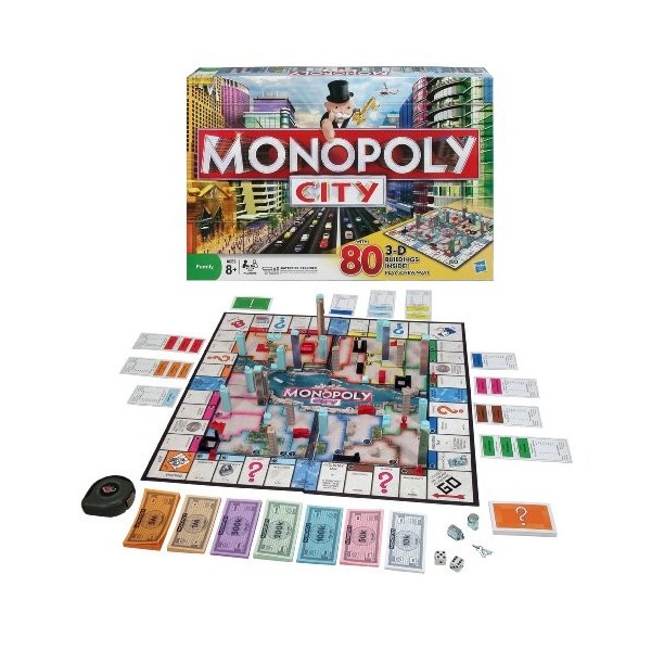 Hasbro - Jeux de Société - Monopolis City - Langue: anglais