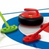 borfieon Pierres de Curling Traditionnelles, Sport de Pierre de Curling, Jeu de Palets Classique, Jeu de Plateau de Curling J