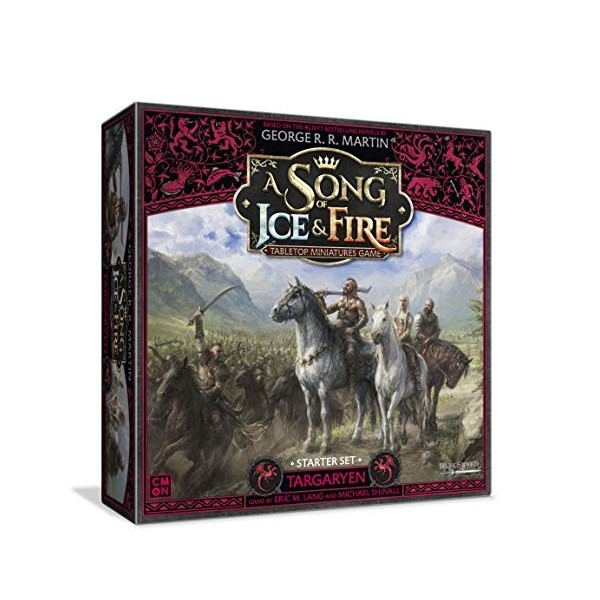 Cool Mini or Not - A Song of Ice and Fire: Targaryen Starter Set Core Box - Miniature Game