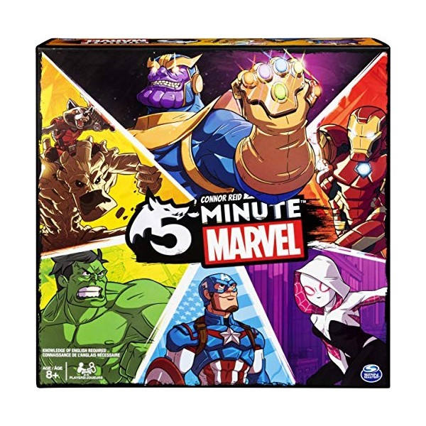 Spin Master Games 5 Minute Marvel - English