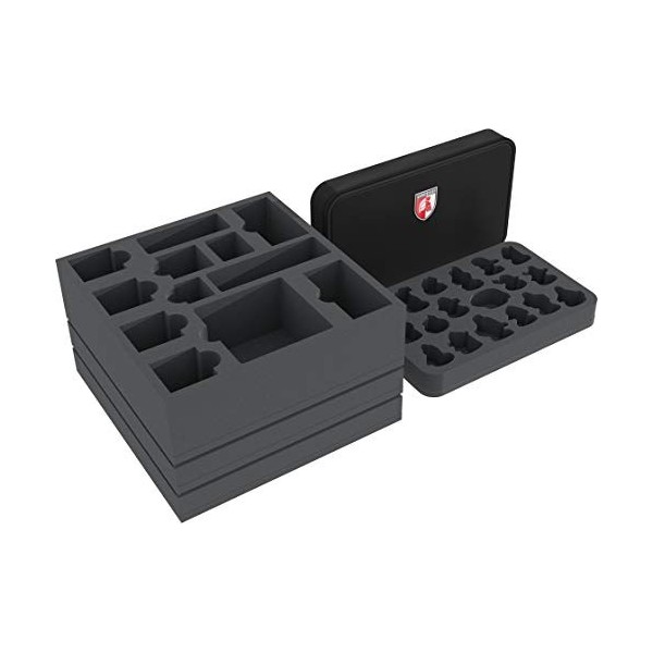 Feldherr Set de Plateaux en Mousse Compatible avec Gloomhaven avec Sac Mini Mini Minus