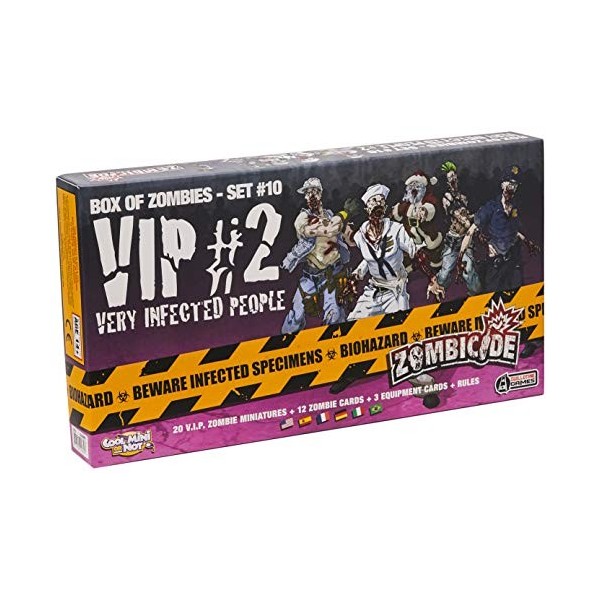 Edge Entertainment – VIP : Very Infected People 2, Expansion pour Zombicide zg69 