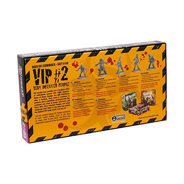 Edge Entertainment – VIP : Very Infected People 2, Expansion pour Zombicide zg69 