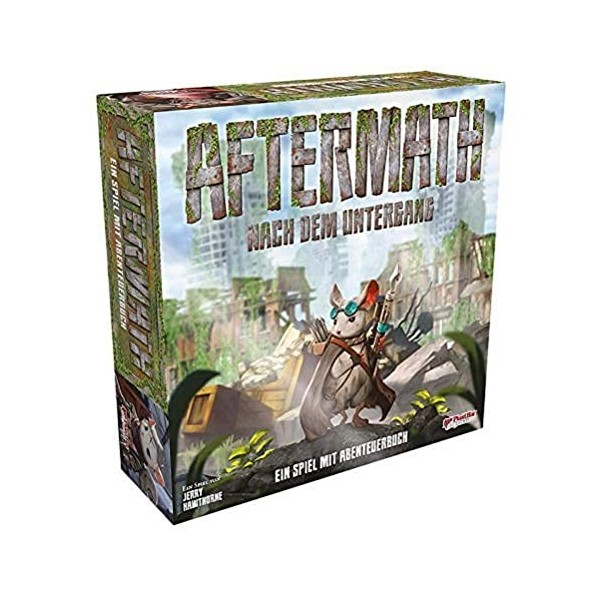 ZMan | Aftermath | Jeu Expert | Jeu de Narration | 2 à 4 Joueurs | À partir de 14 Ans | 60 Minutes | Allemand