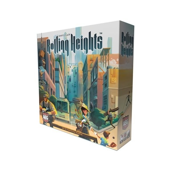 Alderac Entertainment - Rolling Heights - Board Game - Base Game - for 1-4 Players - from Ages 14+ - English