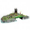 Goliath Games 919445.002 Fireball Island Family Jeux à partir de 7 Ans pour 2 à 4 Joueurs, Mixte