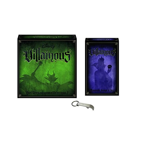 Lot Villainous + Extension Mauvais Jusquà lOs + Décapsuleur Blumie