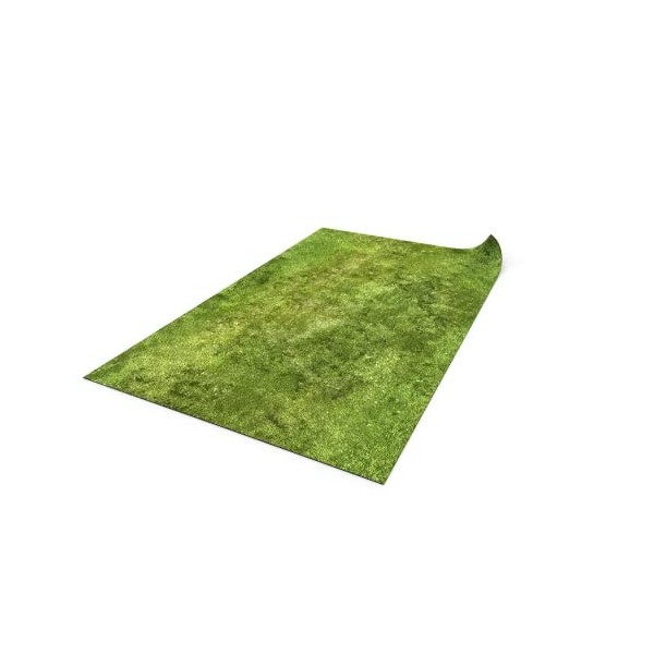 PLAYMATS- Konflikt Tapis en Caoutchouc pour Jeux de Bataille – Conflit 47 – Herbe héroïque, E002-R-47, 72" x 48" / 183 cm x 