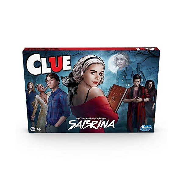 Hasbro Gaming Clue: Chilling Adventures of Sabrina Edition Jeu de société inspiré de la série Hit Mystery Jeu de société pour