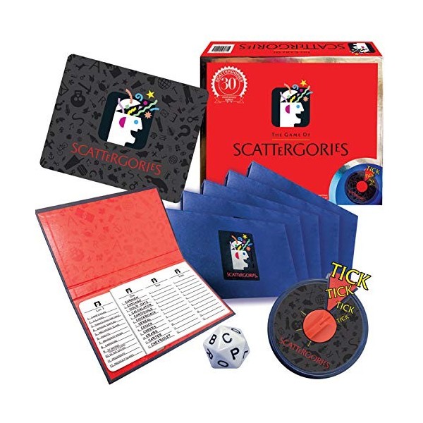 Winning Moves Scattergories 30th Anniversary Edition, Brown