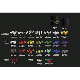 Miniatures interactives : Base Edition - Miniatures assorties - 268 pièces non peintes par Game Start Studio - Compatible ave