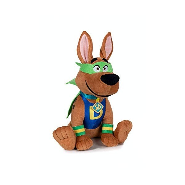 Play Scooby Doo Jouet en Peluche de Haute qualité 30 cm. Assis 